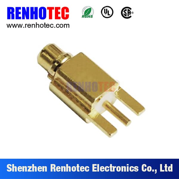 Electric Connector MMCX Male PCB Connector